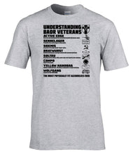 Load image into Gallery viewer, Military Humor - Understanding - BAOR Veterans - Single Colour - Military Gifts - Veteran Gifts