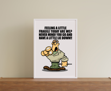 Load image into Gallery viewer, Wall Art - The Razz Man - Sympathy With A Stick.
