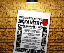 Load image into Gallery viewer, Understanding Infantry Wall Art, Infantry Veteran Print