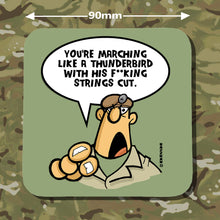 Load image into Gallery viewer, Military Humor - The Razz Man - RSM Insults - Army Banter - Military Banter - Veteran Gifts- Coasters - Set of 4