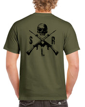 Load image into Gallery viewer, Military Humor - Crossed SLR's - 7.62 - British Gifts - L1A1 - C1A1 - Veteran Gifts - T-Shirts