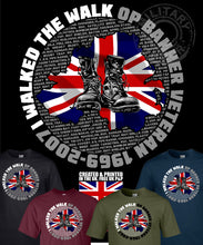 Load image into Gallery viewer, Military Humor - Northern Ireland - Op Banner - Walked The Walk - Veterans - Gifts