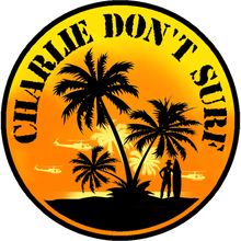 Load image into Gallery viewer, Sticker Gifts - Charlie Don't Surf - Veteran Gifts - Military Gifts - British Military - Stickers
