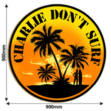 Load image into Gallery viewer, Sticker Gifts - Charlie Don't Surf - Veteran Gifts - Military Gifts - British Military - Stickers