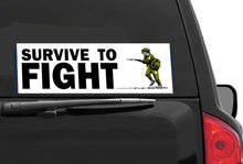 Load image into Gallery viewer, Stickers - Gifts - Survive To Fight - British Military - Veteran Gifts - Stickers