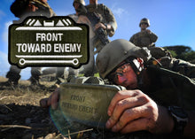Load image into Gallery viewer, Military Humor - Front Towards Enemy - Patch