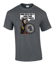 Load image into Gallery viewer, Military Humor - Biff Chit Shield - British Humour T-Shirts - British Gifts - Dad Gifts - Grandad Gifts