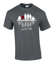 Load image into Gallery viewer, Remembrance Day - British Military T-Shirts - Lest We Forget T-Shirt - British Army Gifts