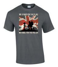 Load image into Gallery viewer, Military Humor - Stand for the Flag - Patriot - Veterans - Gifts