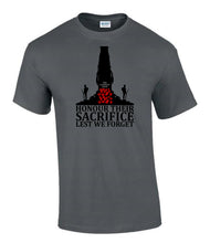 Load image into Gallery viewer, Remembrance Day - Military T-Shirts - Armistice - Lest We Forget T-Shirt - Cenotaph - British Army Gifts -Veterans