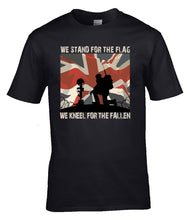 Load image into Gallery viewer, Military Humor - Stand for the Flag - Patriot - Veterans - Gifts