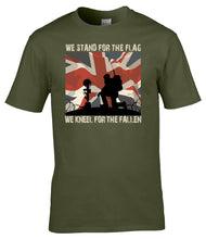 Load image into Gallery viewer, Military Humor - Stand for the Flag - Patriot - Veterans - Gifts