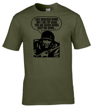 Load image into Gallery viewer, Never Gonna Keep Me Down - British Humour T-Shirts - British Gifts - Dad Gifts - Grandad Gifts