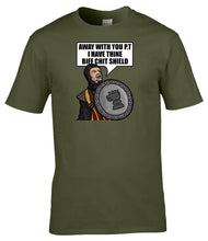 Load image into Gallery viewer, Military Humor - Biff Chit Shield - British Humour T-Shirts - British Gifts - Dad Gifts - Grandad Gifts