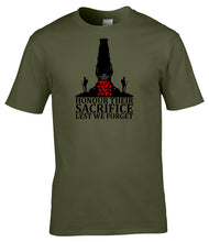 Load image into Gallery viewer, Remembrance Day - Military T-Shirts - Armistice - Lest We Forget T-Shirt - Cenotaph - British Army Gifts -Veterans