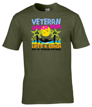 Load image into Gallery viewer, Military Humor - Veteran - Beach Bum