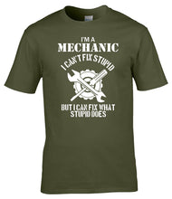 Load image into Gallery viewer, Military Humor - Mechanics - You Can't Fix Stupid.......
