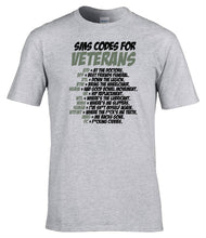 Load image into Gallery viewer, Military Humor - Veteran SMS Codes