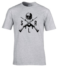Load image into Gallery viewer, Military Humor - Crossed SLR's - 7.62 - British Gifts - L1A1 - C1A1 - Veteran Gifts - T-Shirts