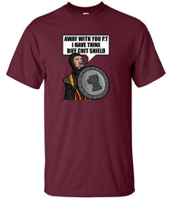 Load image into Gallery viewer, Military Humor - Biff Chit Shield - British Humour T-Shirts - British Gifts - Dad Gifts - Grandad Gifts