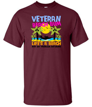 Load image into Gallery viewer, Military Humor - Veteran - Beach Bum