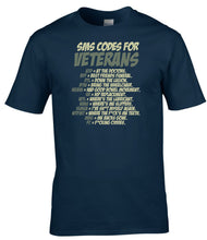 Load image into Gallery viewer, Military Humor - Veteran SMS Codes