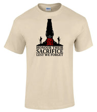 Load image into Gallery viewer, Remembrance Day - Military T-Shirts - Armistice - Lest We Forget T-Shirt - Cenotaph - British Army Gifts -Veterans