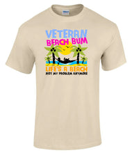 Load image into Gallery viewer, Military Humor - Veteran - Beach Bum