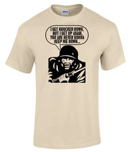 Load image into Gallery viewer, Never Gonna Keep Me Down - British Humour T-Shirts - British Gifts - Dad Gifts - Grandad Gifts