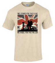 Load image into Gallery viewer, Military Humor - Stand for the Flag - Patriot - Veterans - Gifts