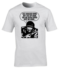 Load image into Gallery viewer, Never Gonna Keep Me Down - British Humour T-Shirts - British Gifts - Dad Gifts - Grandad Gifts