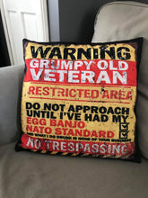 Load image into Gallery viewer, For that grumpy old Veteran. Reserve your seat with this.