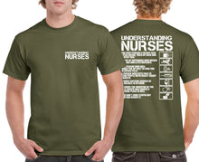Load image into Gallery viewer, Military Humor - Understanding Nurses - Front & Back Print