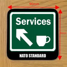 Load image into Gallery viewer, Military Humor - Highway Code - Set of 8 Coasters