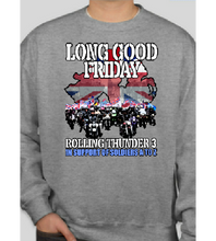 Load image into Gallery viewer, Military Humor - Long Good Friday - Rolling Thunder 3 - Biker - Sweater - Military Humor Stores