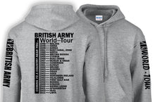 Load image into Gallery viewer, Military Humor - British Army - World Tour - Double Sided- Hoodie
