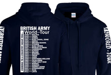 Load image into Gallery viewer, Military Humor - British Army - World Tour - Double Sided- Hoodie