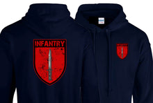 Load image into Gallery viewer, Military Humor - Infantry - Hoodie - Double Print