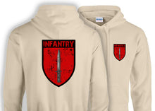 Load image into Gallery viewer, Military Humor - Infantry - Hoodie - Double Print