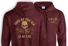 Load image into Gallery viewer, Military Humor - Sons of the SLR - Hoodie - Front & Back Print