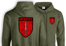 Load image into Gallery viewer, Military Humor - Infantry - Hoodie - Double Print