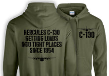 Load image into Gallery viewer, Military Humor - Hercules - Taxi To Hell - Hoodie