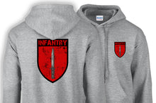 Load image into Gallery viewer, Military Humor - Infantry - Hoodie - Double Print