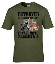 Load image into Gallery viewer, Military Humor - Op Banner Veteran - Betrayed