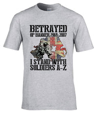 Load image into Gallery viewer, Military Humor - Op Banner Veteran - Betrayed