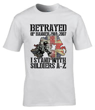 Load image into Gallery viewer, Military Humor - Op Banner Veteran - Betrayed