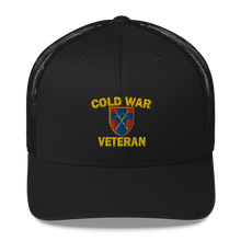 Load image into Gallery viewer, Military Humor - COLD WAR - Veteran - Embroidered - Trucker Hat - Military Humor Stores