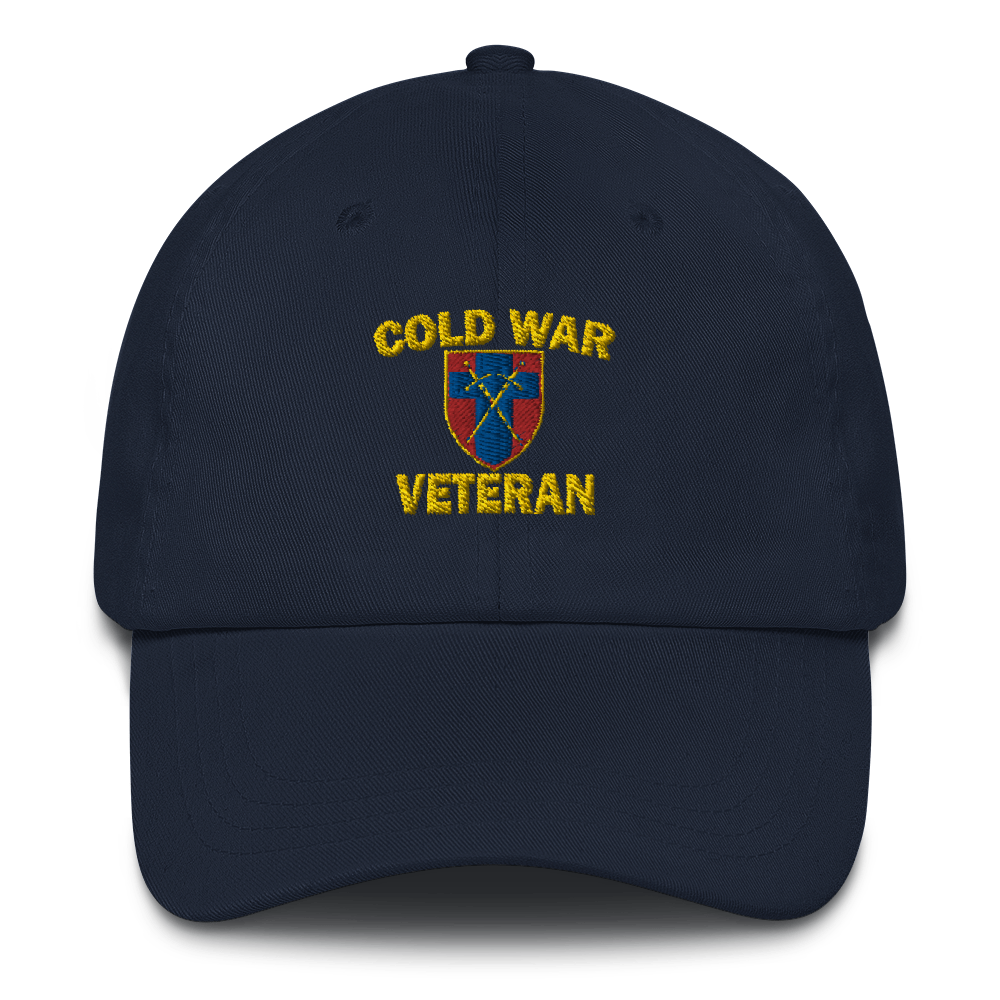 Military Humor COLD War Veteran Embroidered Baseball Cap
