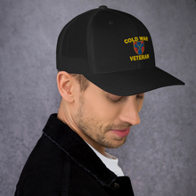 Load image into Gallery viewer, Military Humor - COLD WAR - Veteran - Embroidered - Trucker Hat - Military Humor Stores