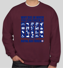 Load image into Gallery viewer, Military Humor - Checkin Not Dig In - Sweater